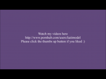 Blonde mature woman masturbates in front of the camera