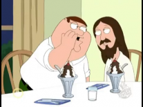 Cartoon Porn Louis From Family Guy Gets Bigger Boobs From Jesus