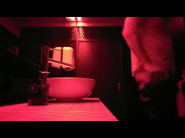 Love at first sight! Nightclub bathroom fucks and swallows - hidden cam